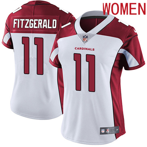2019 Women Arizona Cardinals #11 Fitzgerald white Nike Vapor Untouchable Limited NFL Jersey